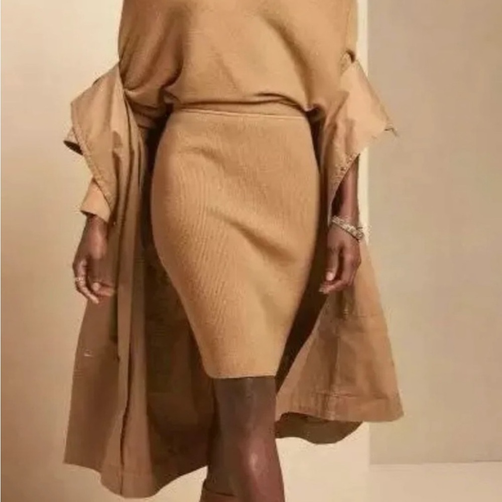 Banana Republic Tan Sweater Dress
